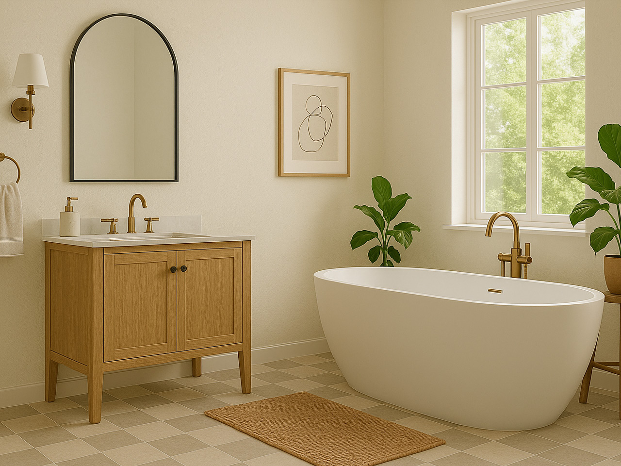 Комплект мебели для ванной